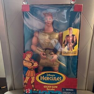 Disney Hercules Golden Armor Action Figure